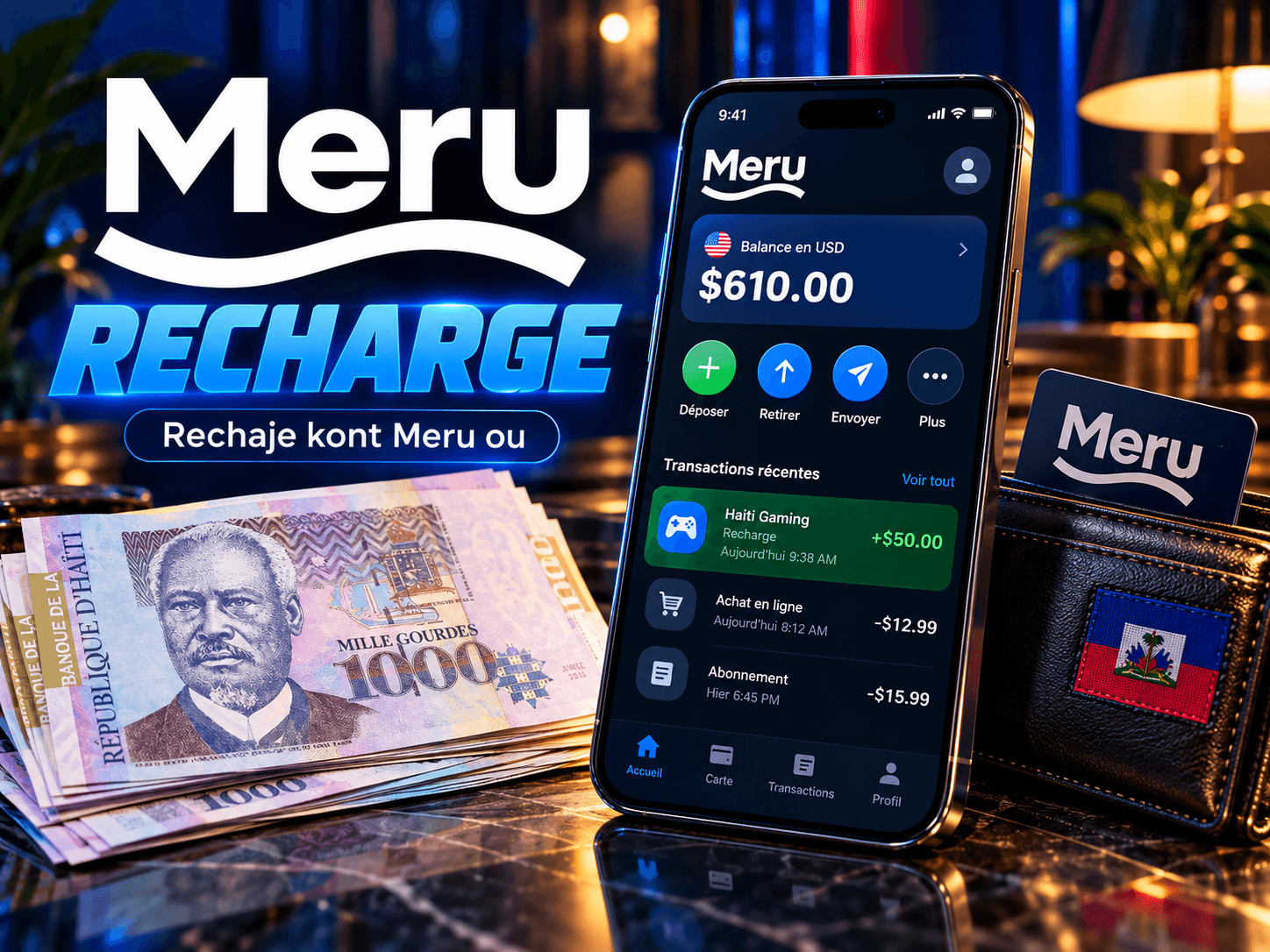 Top Up Meru